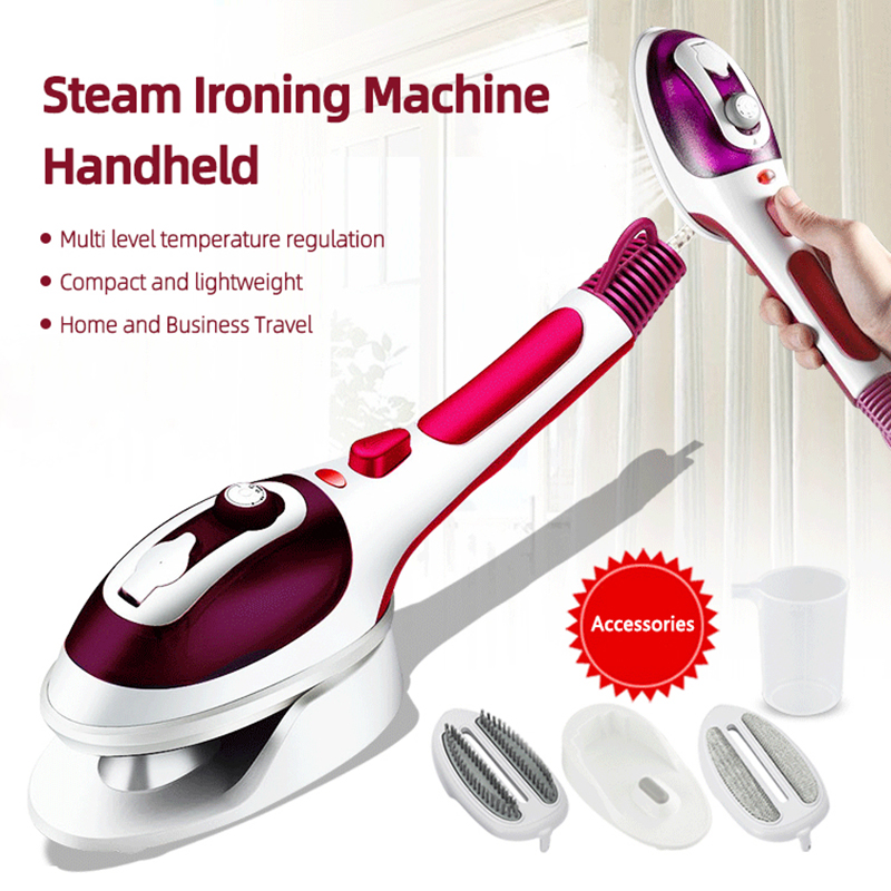 Mini Iron Travel - 110V/220V 휴대용 스팀 다리미 의류 스티머