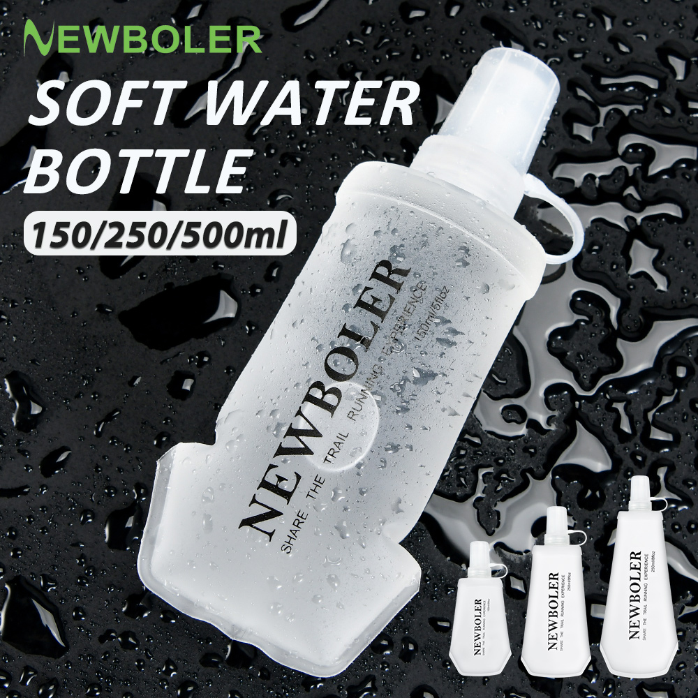 Water Bottle Collapsible - NEWBOLER TPU 야외 스포츠 병 접이식