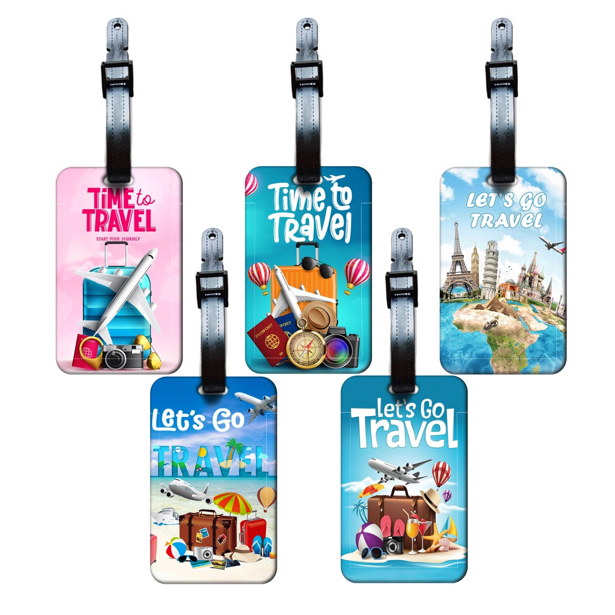 Travel Accessories Kit For Men - 여행 스타일 러기지 태그 남녀 공용