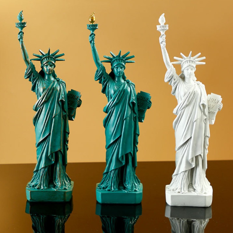 Travel Accessories New York - 1Pcs 30cm 자유의 여신상 모델 책상