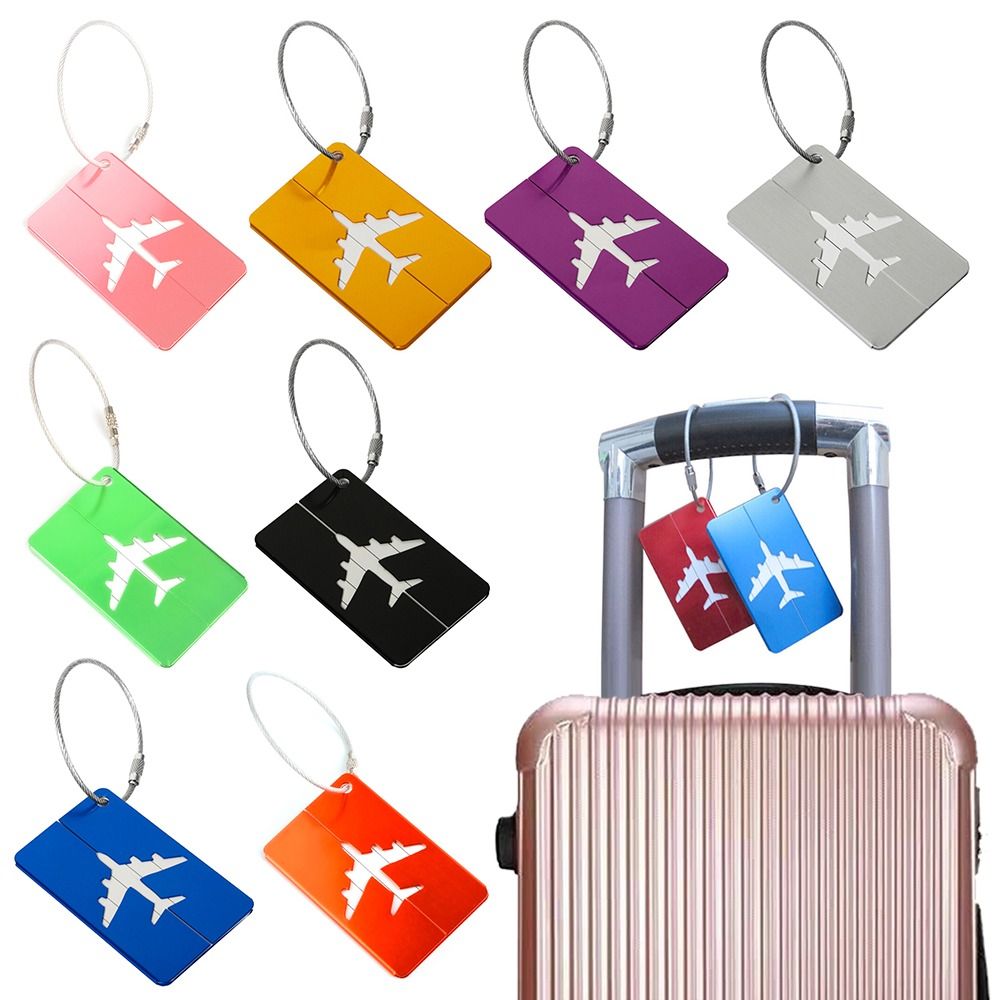 Travel Accessories For Europe - 알루미늄 여행 수하물 태그, 재사용 가능한
