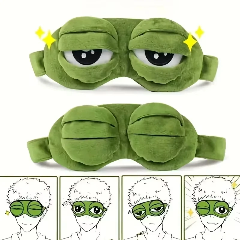 Travel Accessories Gifts - 개구리 모양의 아이 마스크 파티 게임