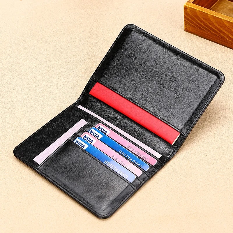 유니섹스 정품 가죽 여권 커버 RFID 차단 남자 여권 - Travel Accessories Rfid 리뷰 및 가격