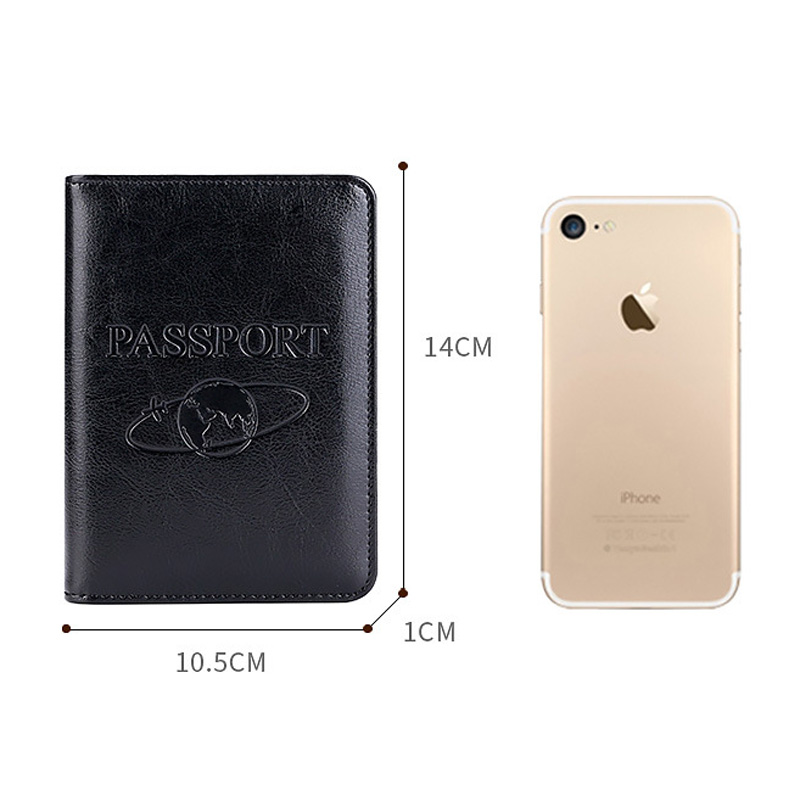 유니섹스 정품 가죽 여권 커버 RFID 차단 남자 여권 - Travel Accessories Rfid 리뷰 및 가격