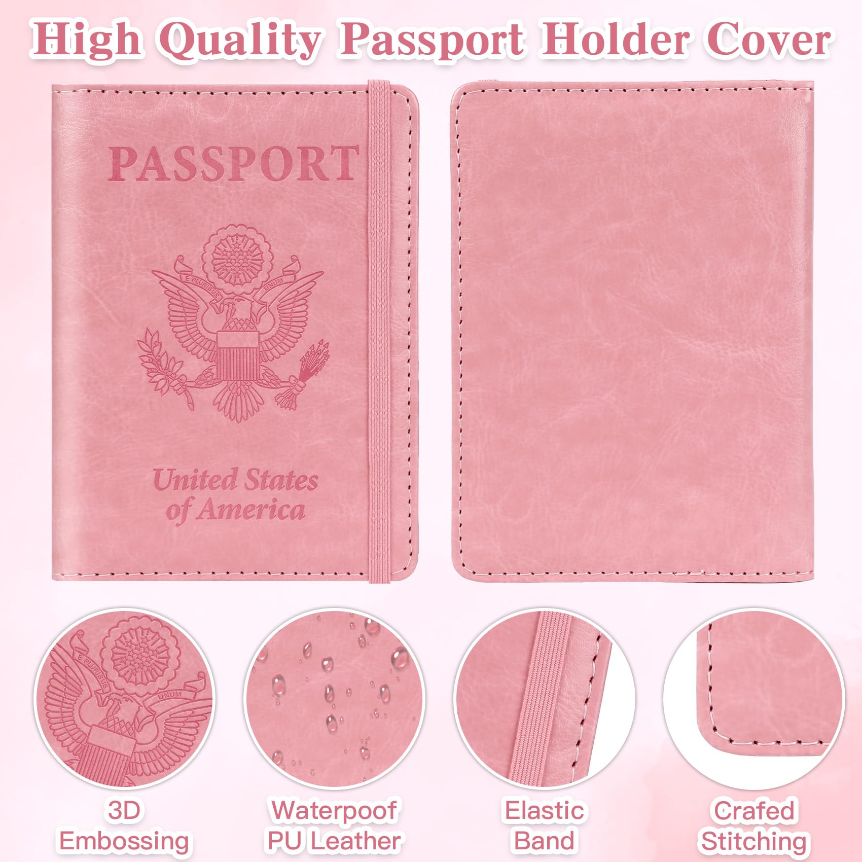여행용 여권 케이스, RFID 차단 여권 커버 케이스, - Travel Accessories Rfid 리뷰 및 가격