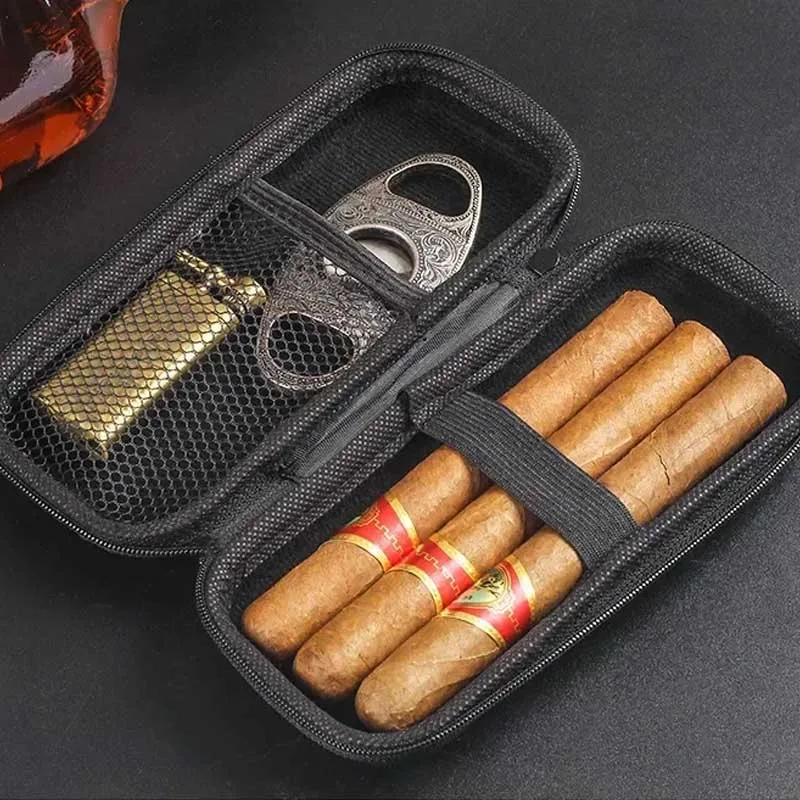 휴대용 시가 케이스 EVA 경량 여행용 보관 가방 시가 - Travel Accessories Gifts 리뷰 및 가격