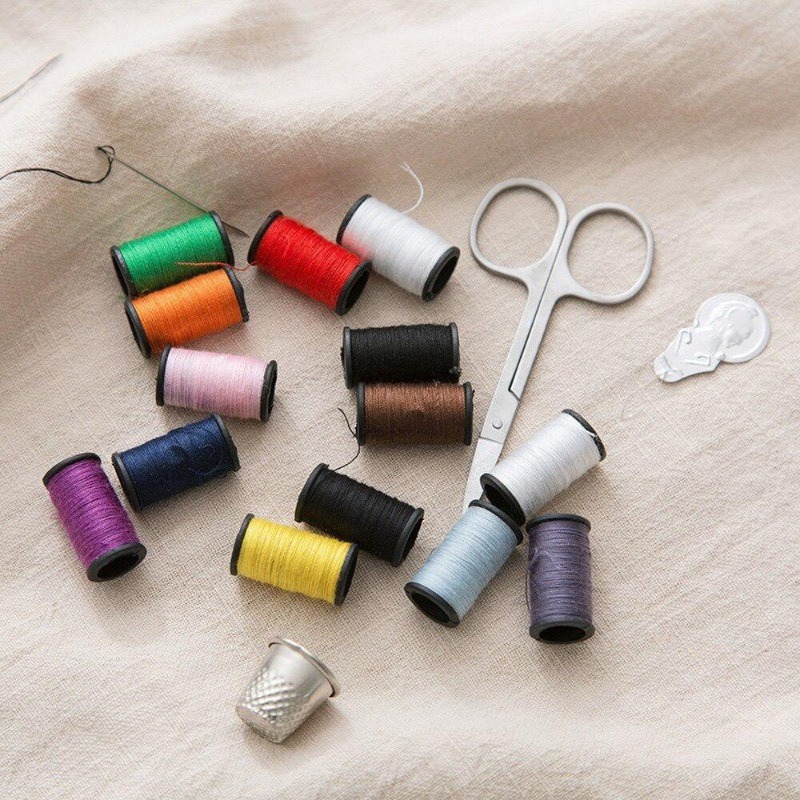 휴대용 재봉 키트 미니 여행 가정용 재봉 상자 세트,  - Travel Accessories Kit For Men 리뷰 및 가격