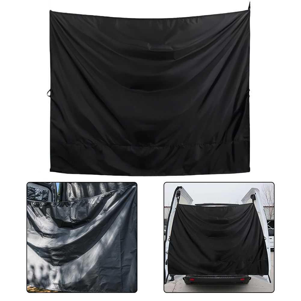 /블랙/리어/도어 커튼 180x230cm 더블 레이어  - Travel Van Accessories 리뷰 및 가격