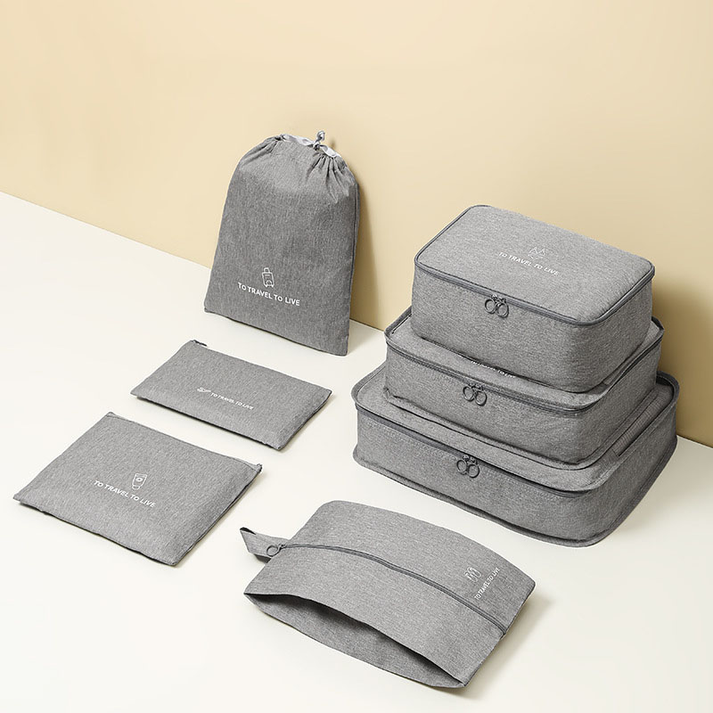 남녀공용 7종 여행용 짐 정리 큐브 세트, 방수 러기지 - Travel Accessories Kit For Men 리뷰 및 가격