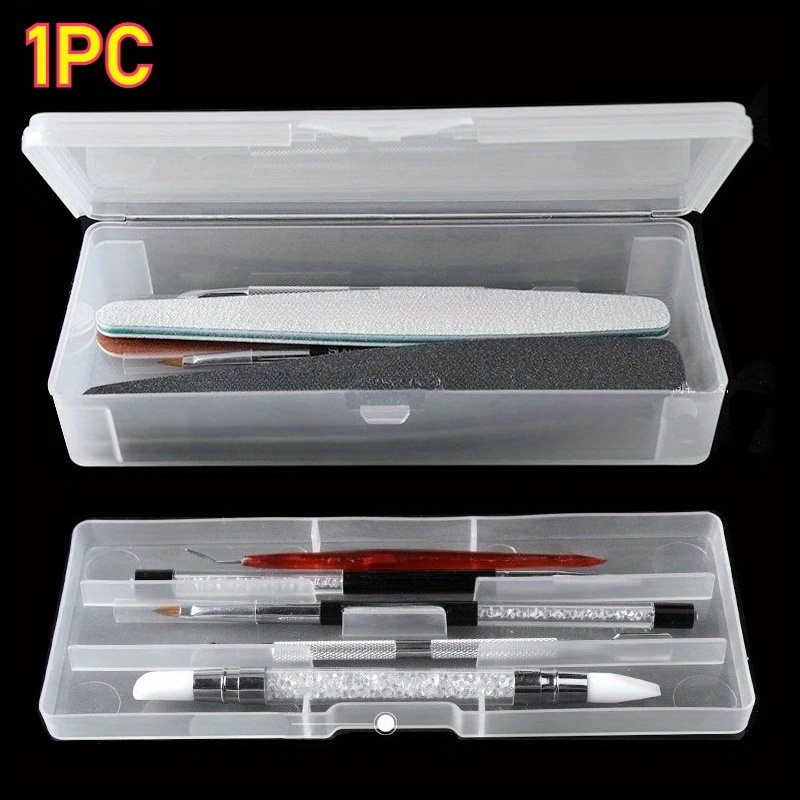 투명 네일 스튜디오 세트 네일 도구 보관함 메이크업 여 - Travel Accessories Box 리뷰 및 가격