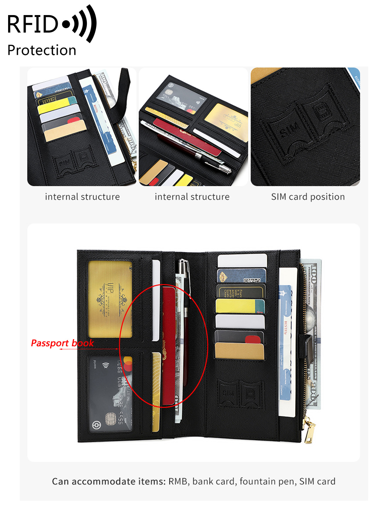 세련된 PU 가죽 비행기 패턴 RFID 여행용 여권 커 - Travel Accessories Rfid 리뷰 및 가격