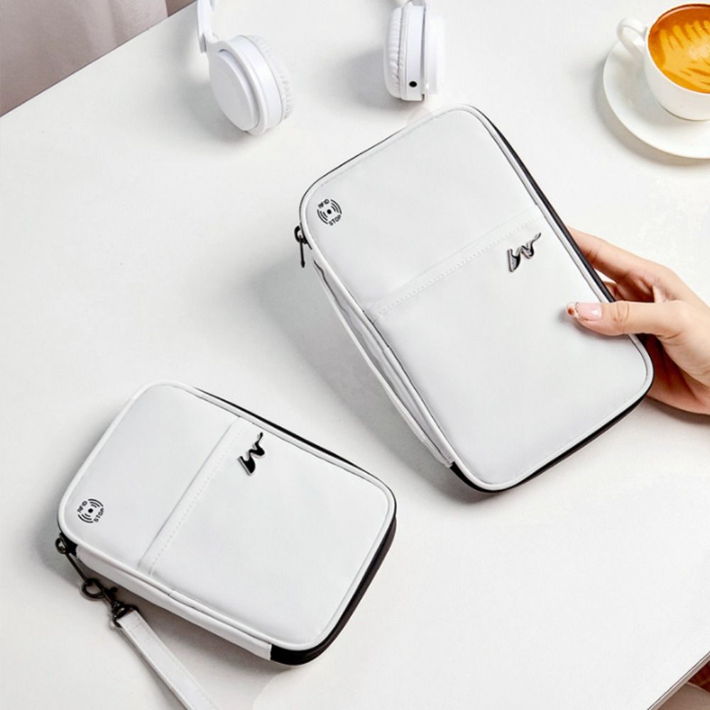 휴대용 폴리에스테르 카드 케이스, 대용량 지퍼 RFID - Travel Accessories Rfid 리뷰 및 가격