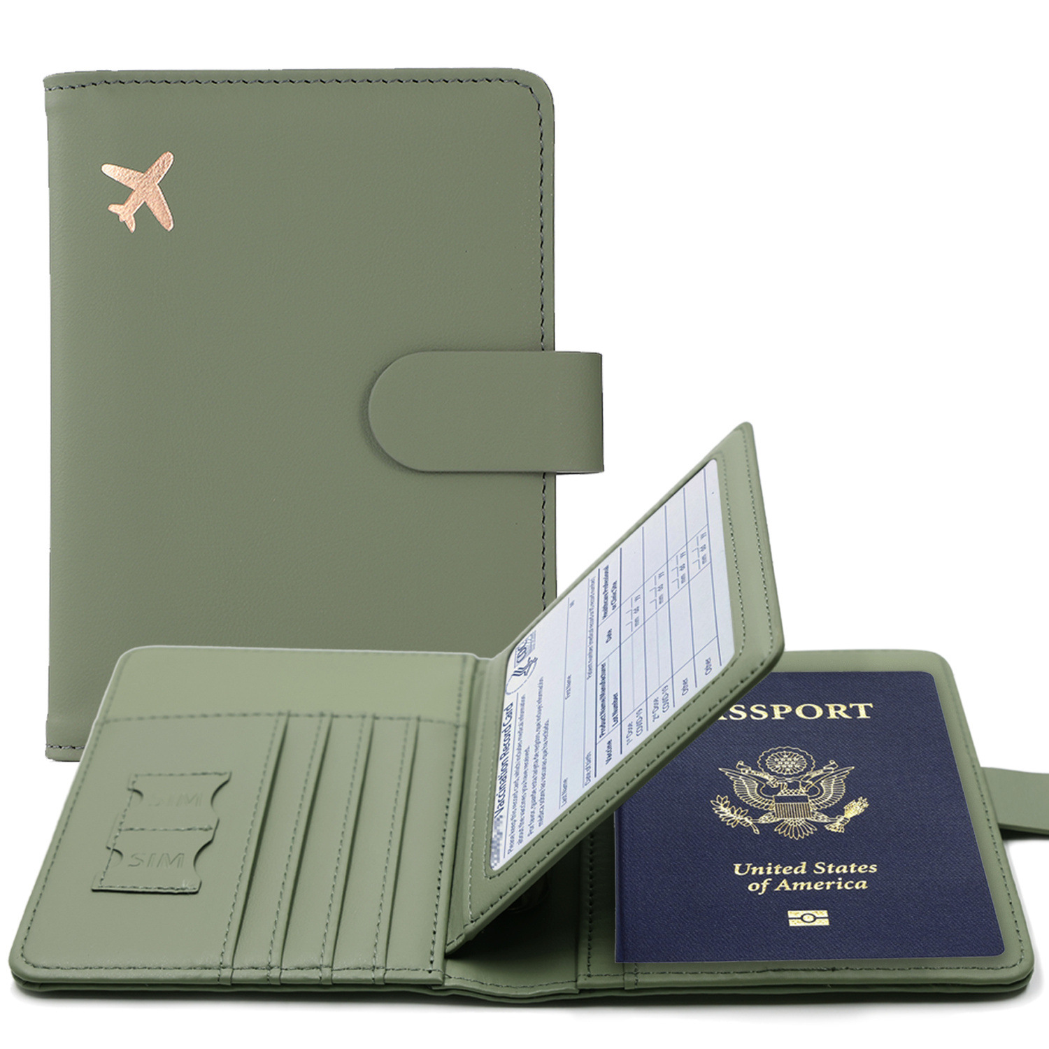 RFID 여권 커버 케이스 여권 홀더 다기능 여권 지갑 - Travel Accessories Rfid 리뷰 및 가격