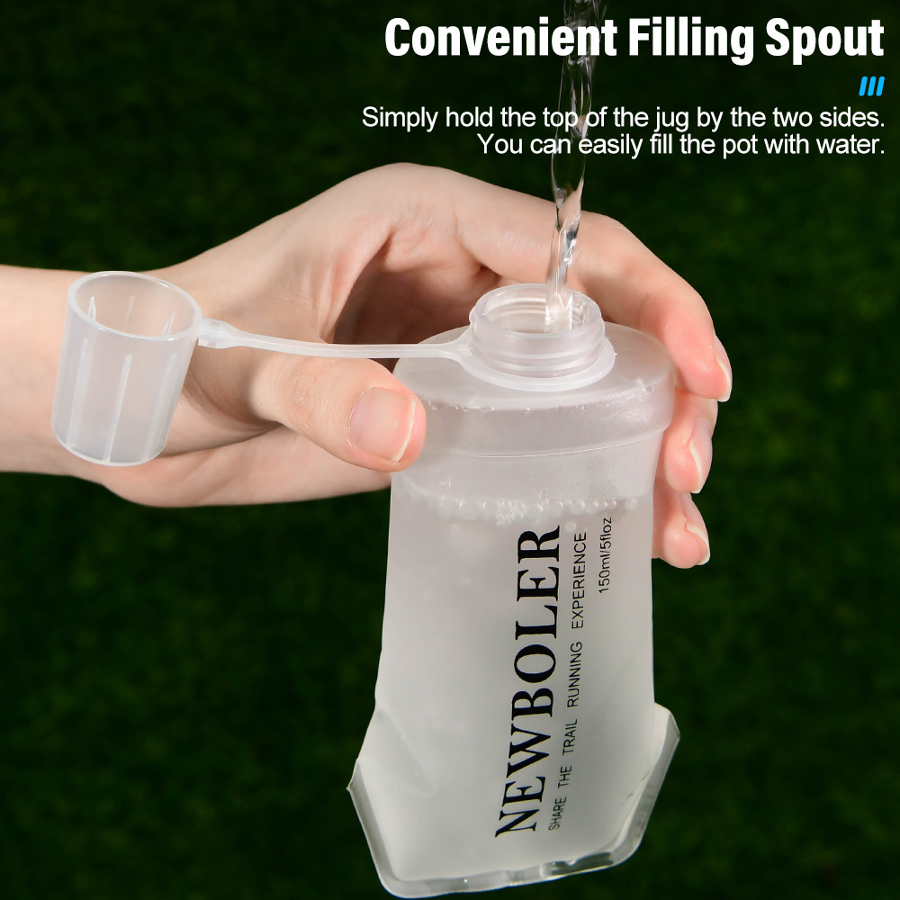 NEWBOLER TPU 야외 스포츠 병 접이식 소프트  - Water Bottle Collapsible 리뷰 및 가격