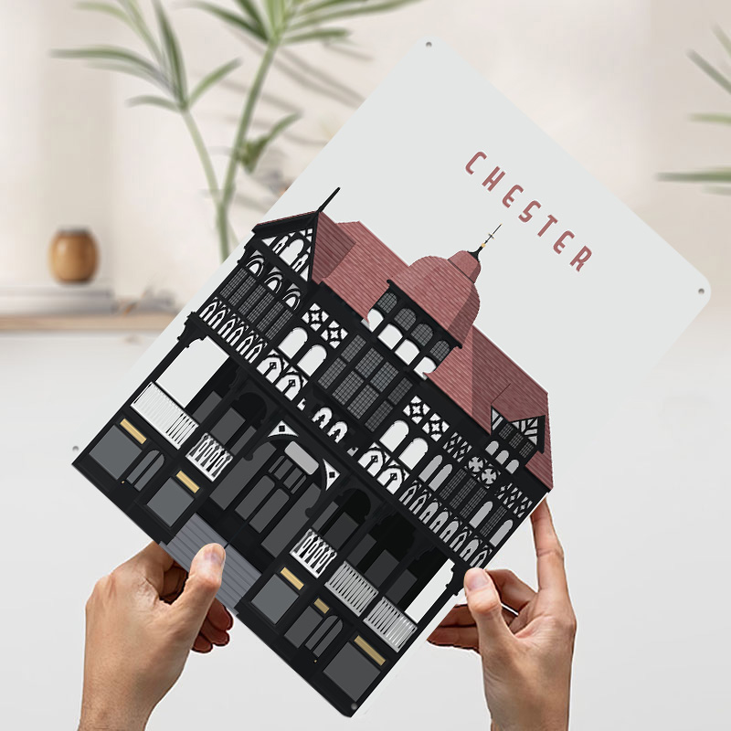 체스터 여행 인쇄 포스터 맞춤형 레트로 벽 예술 빈티지 - Travel Accessories For Europe 리뷰 및 가격