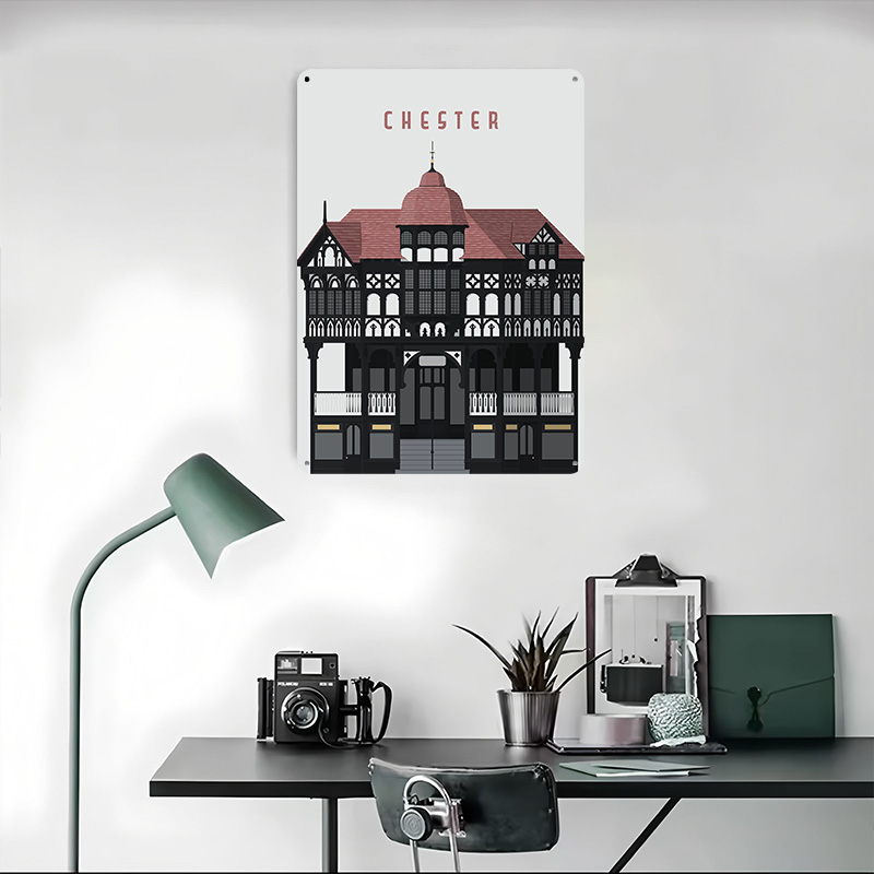 체스터 여행 인쇄 포스터 맞춤형 레트로 벽 예술 빈티지 - Travel Accessories For Europe 리뷰 및 가격