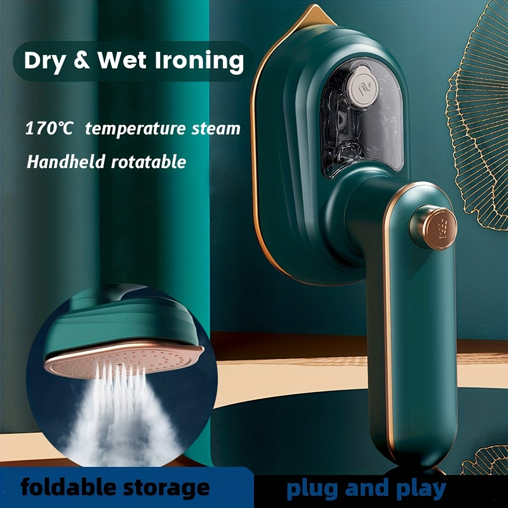 컴팩트 핸드헬드 스팀 다리미 -180 °   회전식,  - Mini Iron Travel 리뷰 및 가격