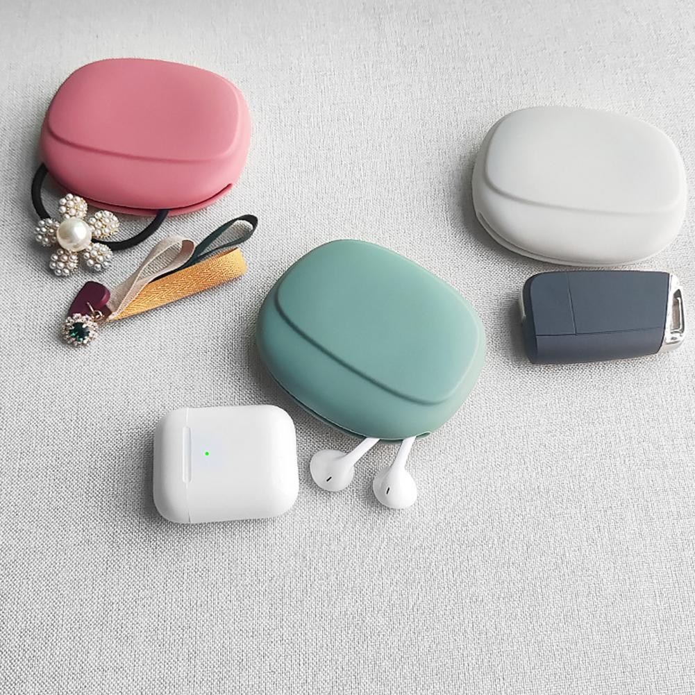 실리콘 헤드폰 케이블 정리 케이스 방수 미니 휴대용 여 - Travel Accessories Box 리뷰 및 가격