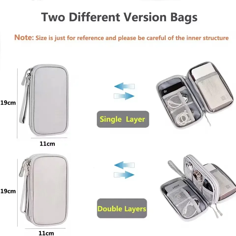 여행용 케이블 가방 휴대용 디지털 보관 파우치 충전기  - Travel Accessories Box 리뷰 및 가격