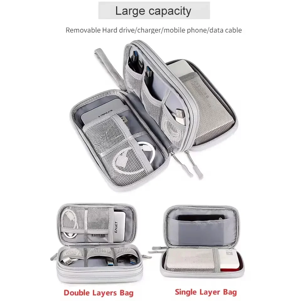 여행용 케이블 가방 휴대용 디지털 보관 파우치 충전기  - Travel Accessories Box 리뷰 및 가격