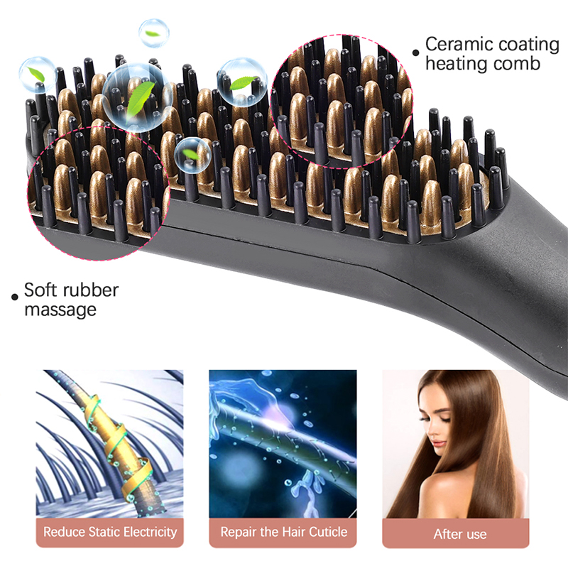 휴대용 열선 헤어 스트레이트너 미니 수염 스트레이트너  - Mini Iron Travel 리뷰 및 가격