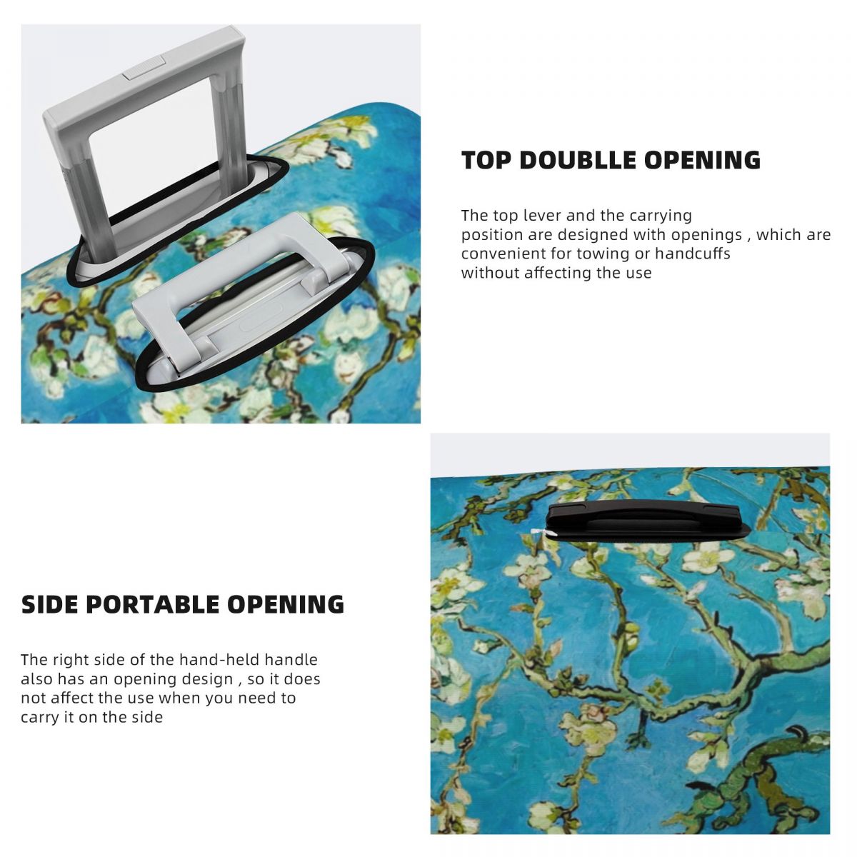 아몬드 블라썸 여행 가방 커버, 빈센트 반 고흐, 보호 - Travel Van Accessories 리뷰 및 가격
