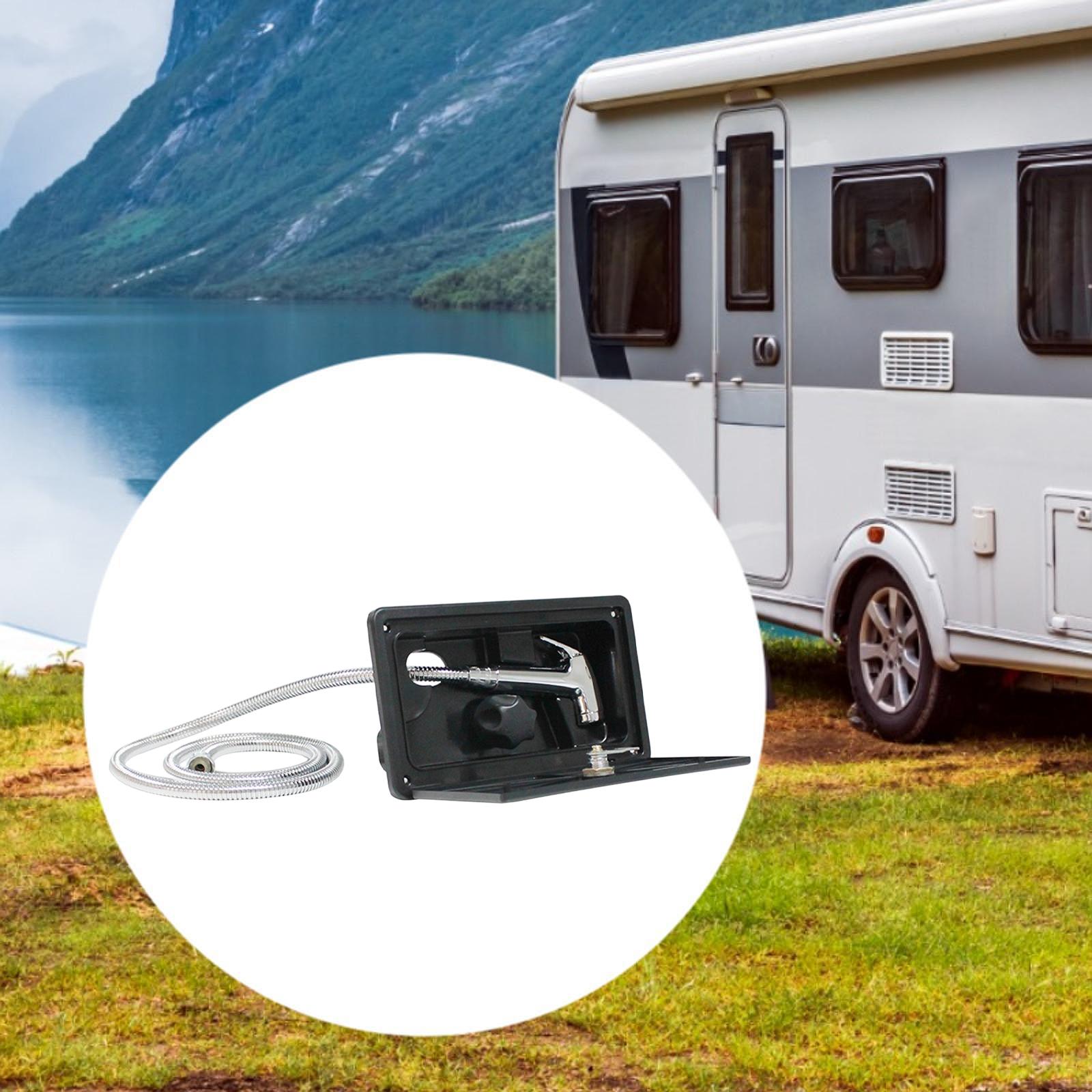 휴대용 RV 외부 샤워 박스 키트, 밴 여행 및 야외  - Travel Van Accessories 리뷰 및 가격