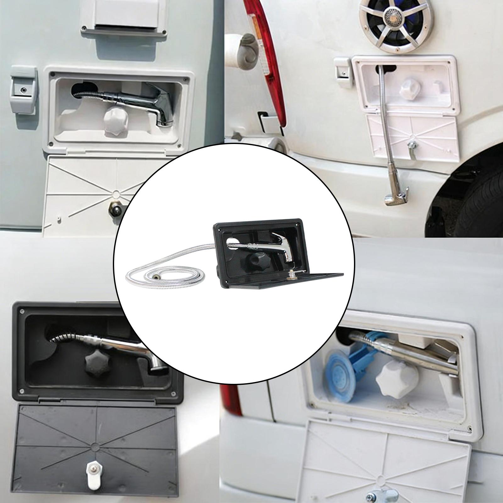 휴대용 RV 외부 샤워 박스 키트, 밴 여행 및 야외  - Travel Van Accessories 리뷰 및 가격
