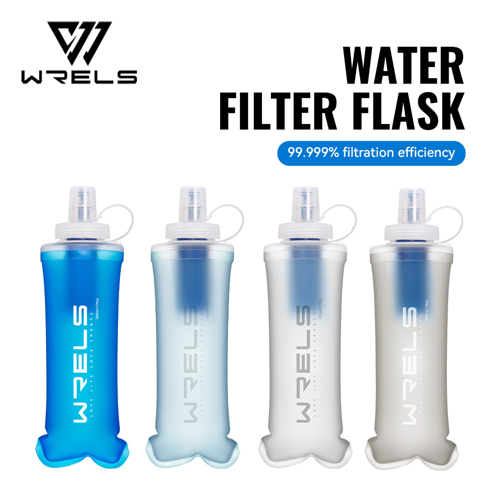 WRELS 워터 필터 병 접이식 소프트 물병 필터 포함 - Water Bottle Collapsible 리뷰 및 가격