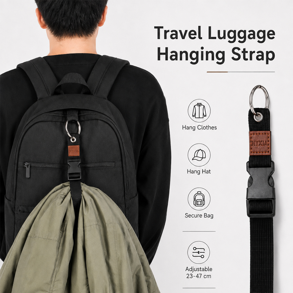 휴대용 도난 방지 수하물 스트랩 내구성 야외 버클 남성 - Travel Accessories Kit For Men 리뷰 및 가격